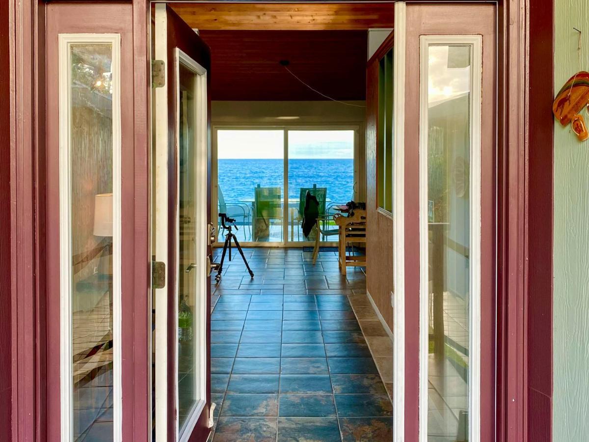 Direct Oceanfront, Big Island Home Keaau Exteriér fotografie