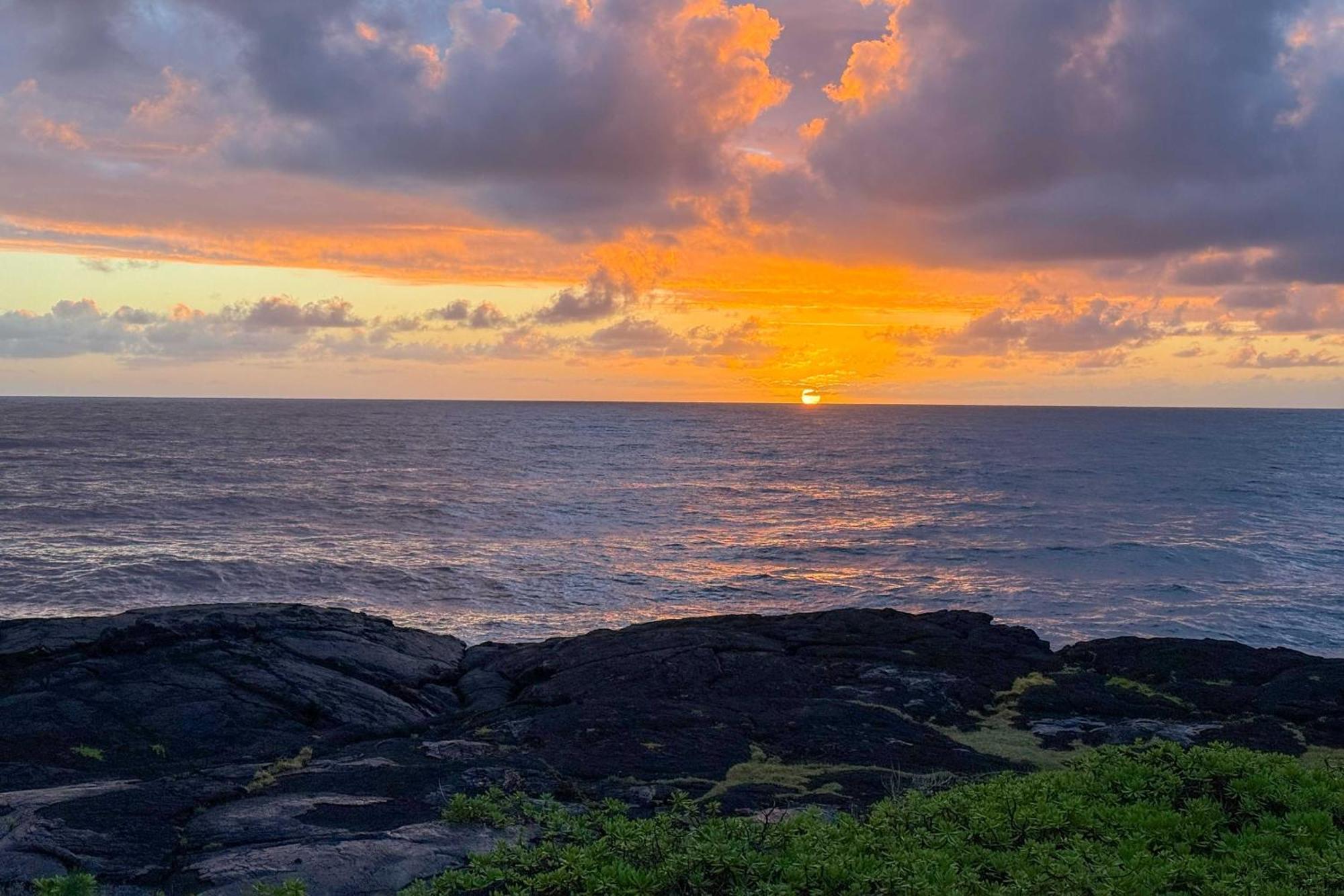 Direct Oceanfront, Big Island Home Keaau Exteriér fotografie