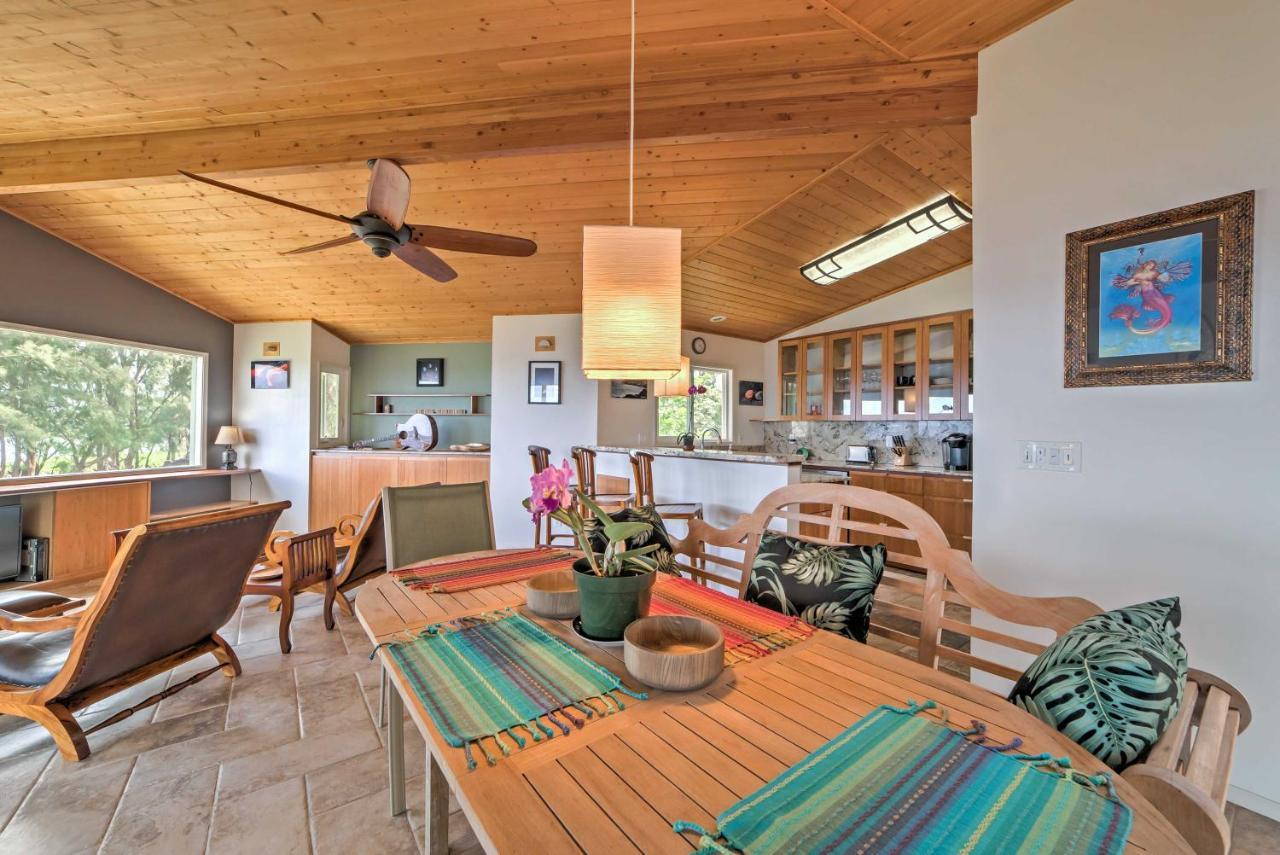 Direct Oceanfront, Big Island Home Keaau Exteriér fotografie