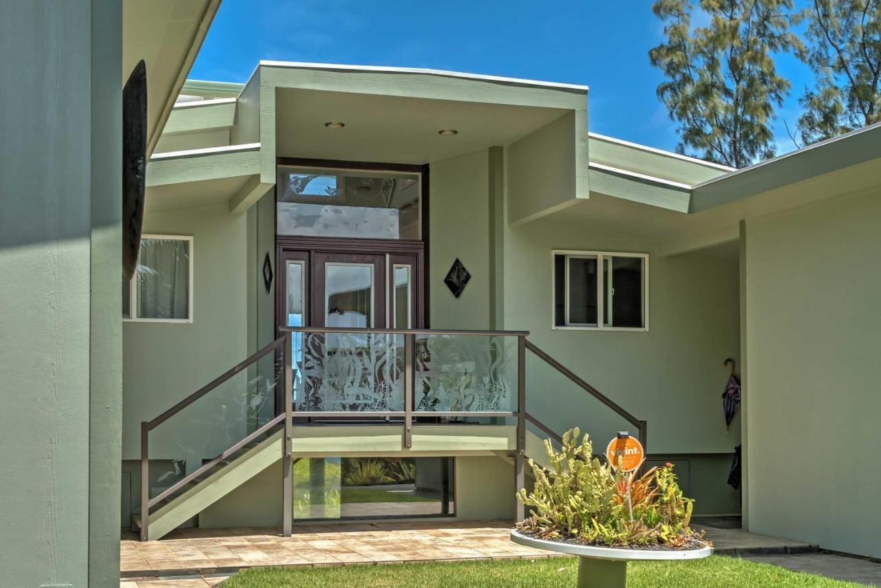 Direct Oceanfront, Big Island Home Keaau Exteriér fotografie