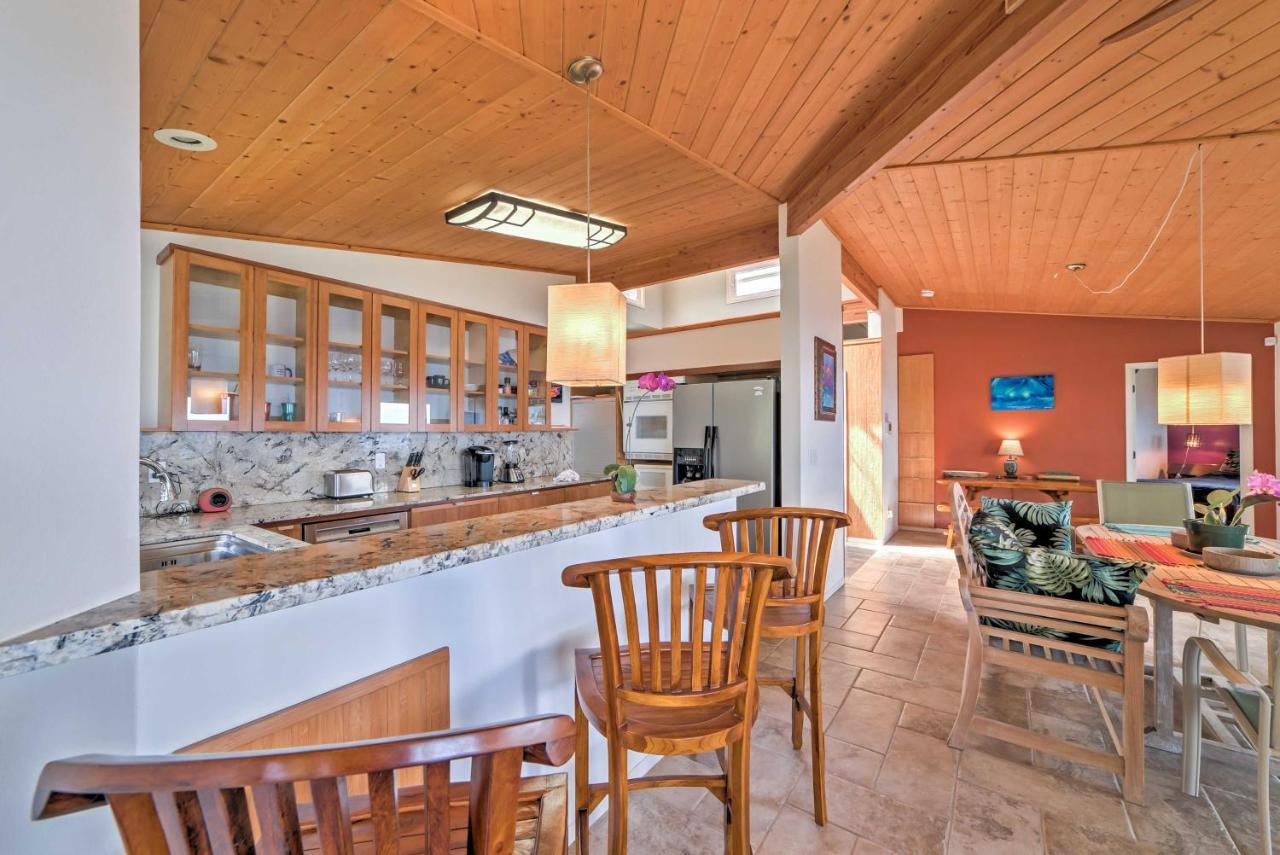 Direct Oceanfront, Big Island Home Keaau Exteriér fotografie